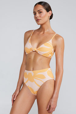 Islander Knot Top - Peach