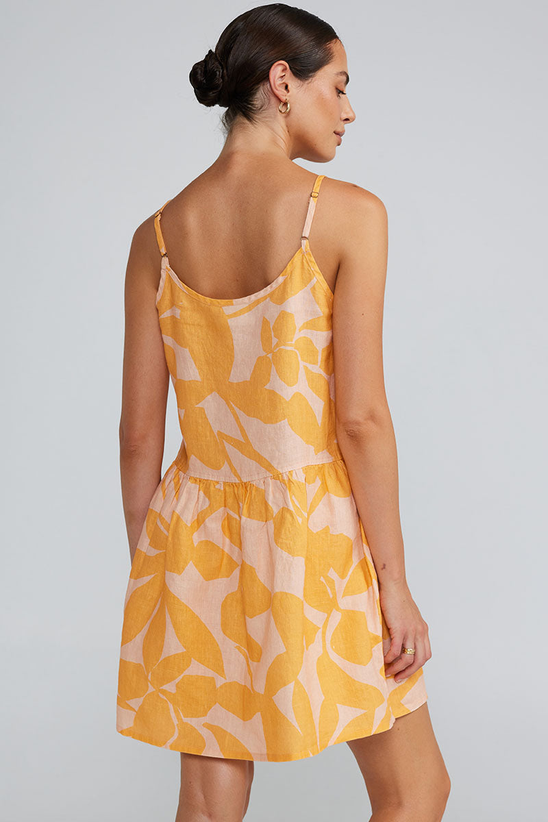 Islander Slip Dress - Peach