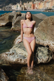 MAI Knot Top - (Esther, Blush Feline, Fleuri Terre, Fir Ribbed)