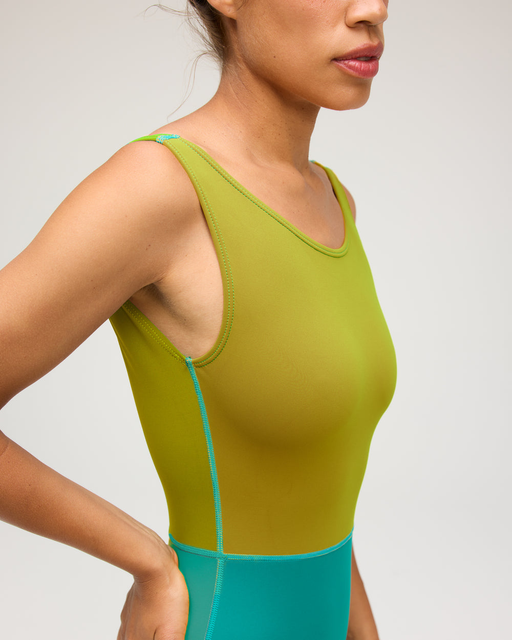 SEEA Lido One Piece - (Tropical Green, Sun Petals)