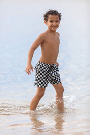 MAI Littles Everywear Short (Retro Check, Military)