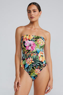 Lush Tropic One Piece - Black