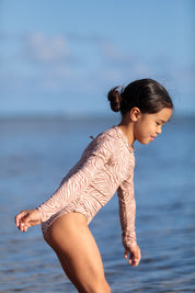 MAI Littles Long Sleeve Bodysuit (Sahara Dusk)