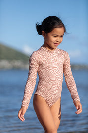MAI Littles Long Sleeve Bodysuit (Sahara Dusk)
