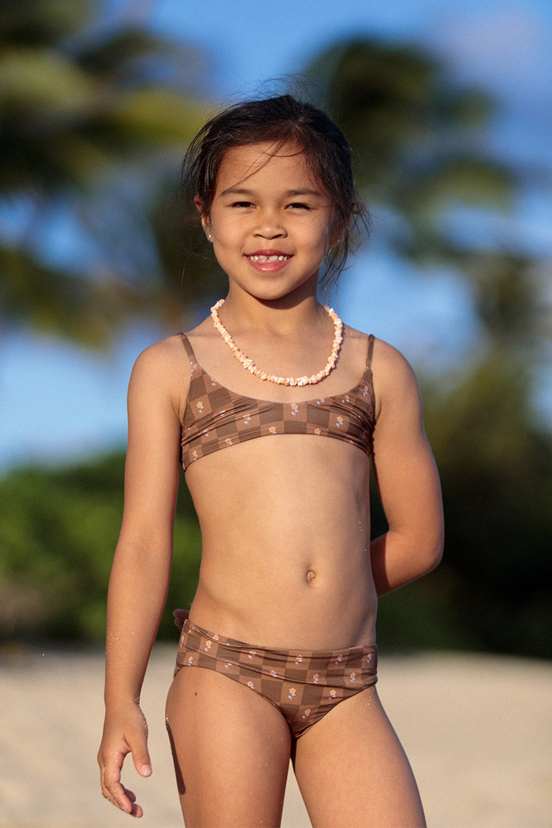 MAI Littles Everyday Top (Daisy Check, Sahara Dusk)