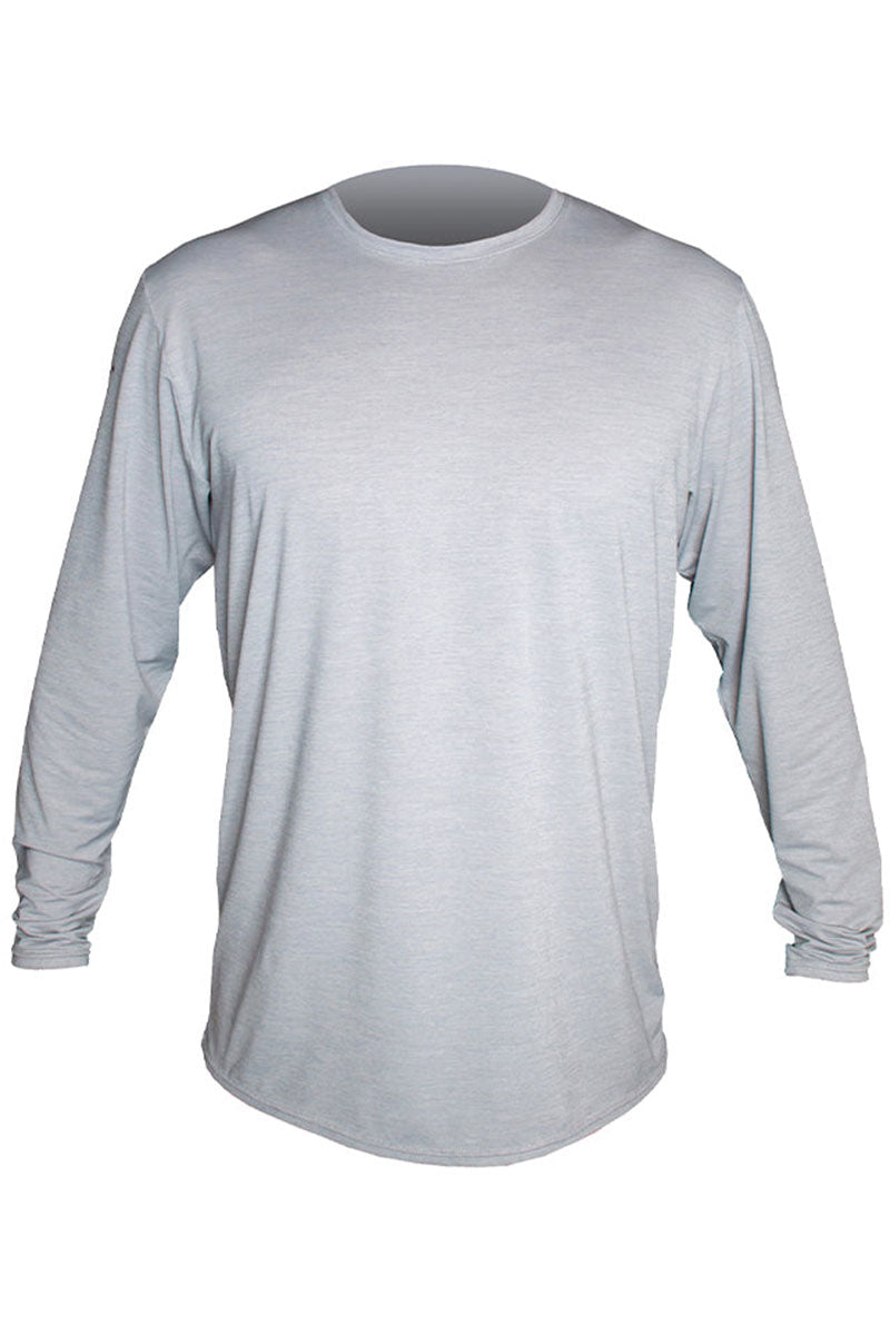 ANETIK Men's Low Pro Tech L/S T-Shirt (Alloy, Bahama, Dark Olive)