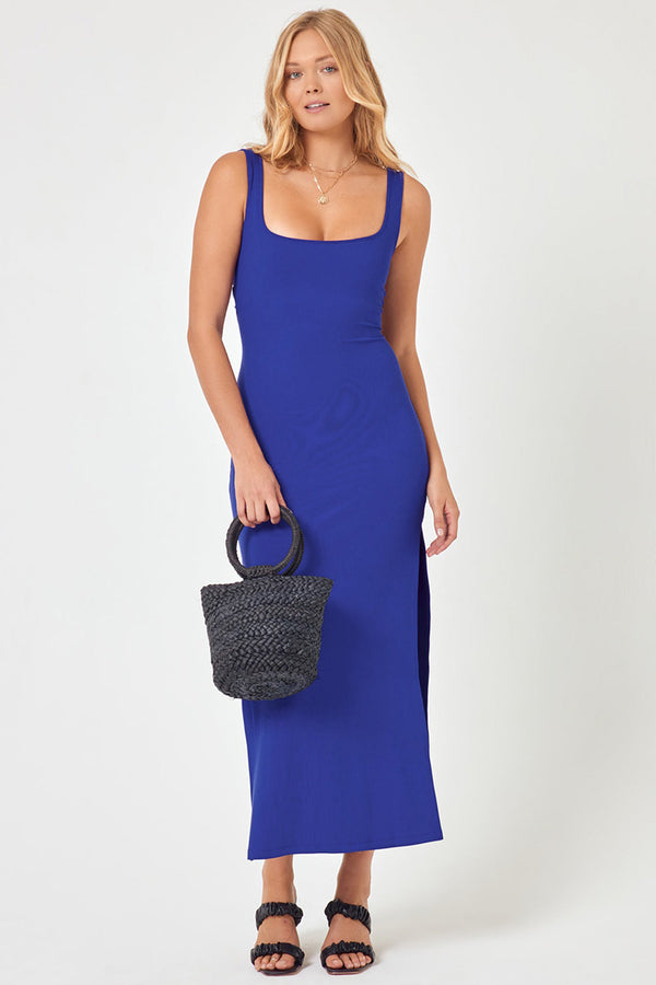 Mara Dress - Cobalt