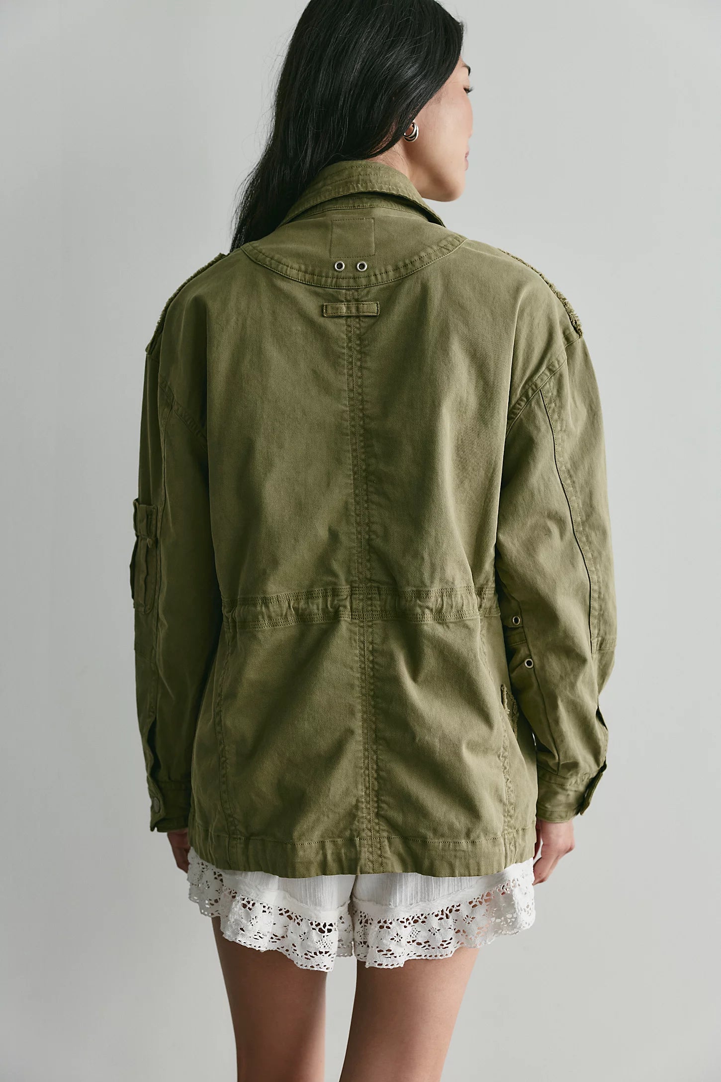 Free People - Marlo Surplus Jacket (Olivine)