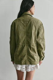 Free People - Marlo Surplus Jacket (Olivine)