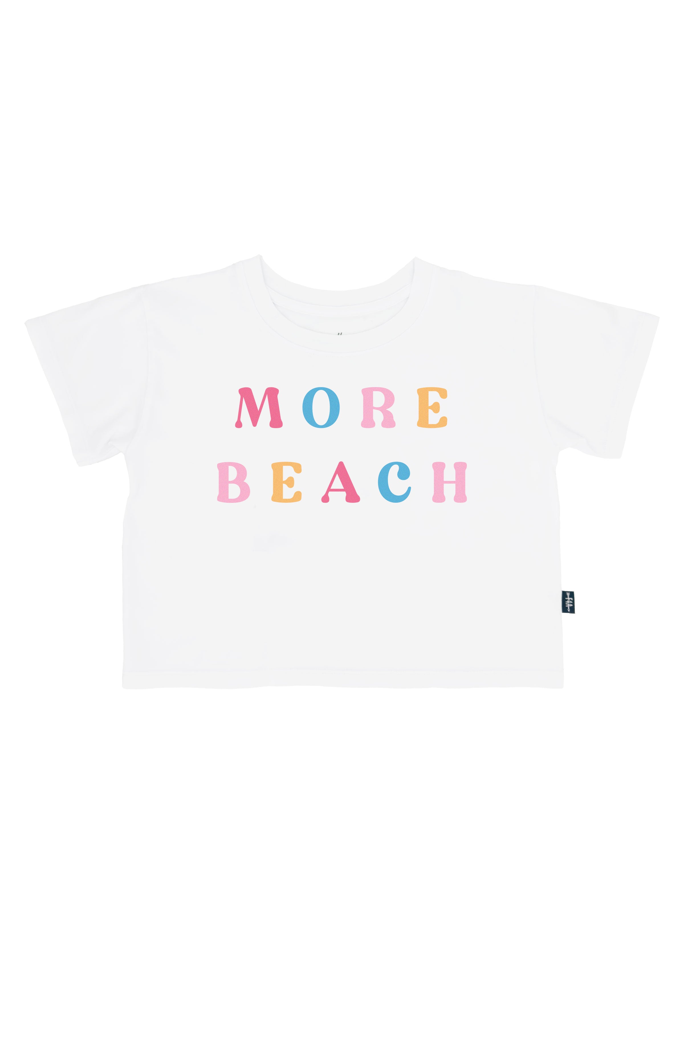 More Beach Crop Tee