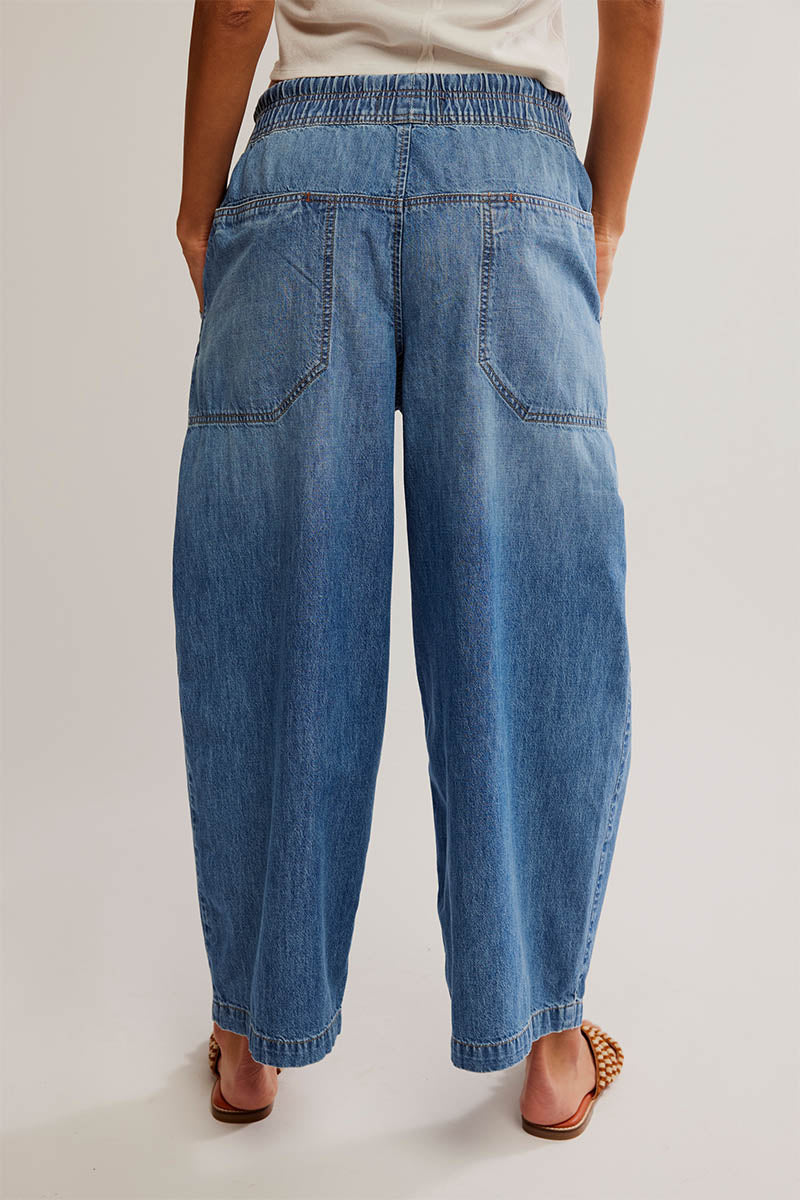 Free People Easy Peasy Pull On Jeans (No Problem)