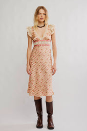 Free People Bali Belle Midi - Soft Pink