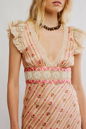 Free People Bali Belle Midi - Soft Pink