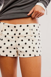 Free People Ana Micro Short - Spring White