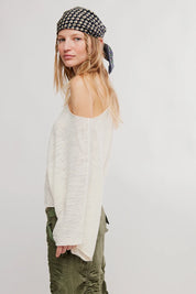 Free People Amber Breeze Sweater (Ivory)