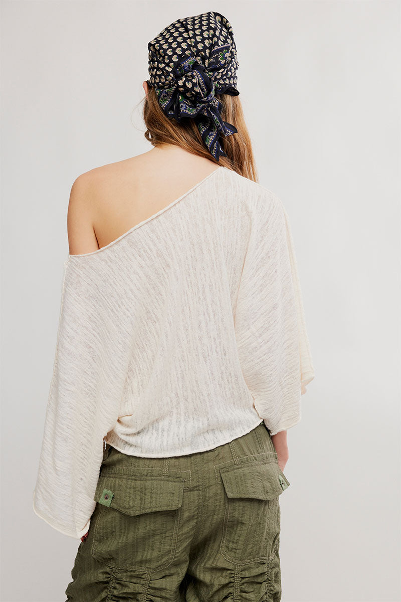 Free People Amber Breeze Sweater (Ivory)