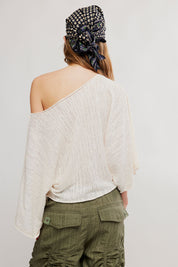 Free People Amber Breeze Sweater (Ivory)