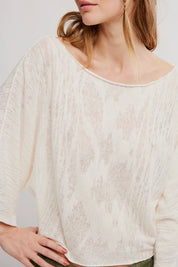 Free People Amber Breeze Sweater (Ivory)