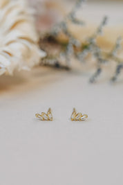 Offset Trio White CZ
