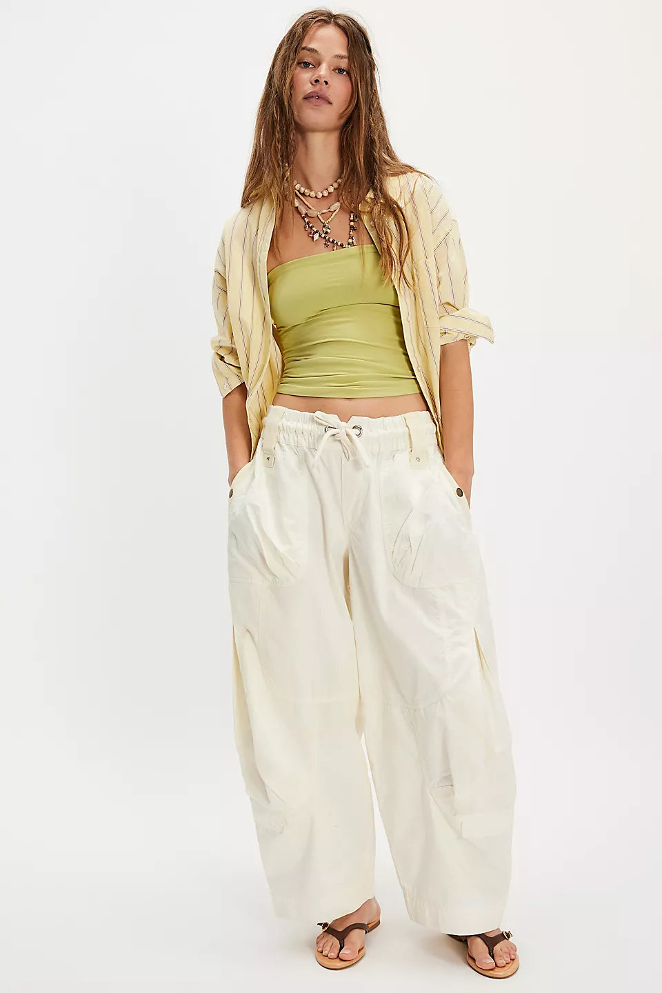 Free People Onset Parachute Pants (Tofu)