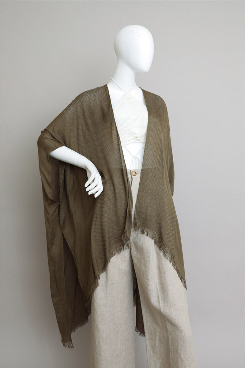 Open Weave Kimono