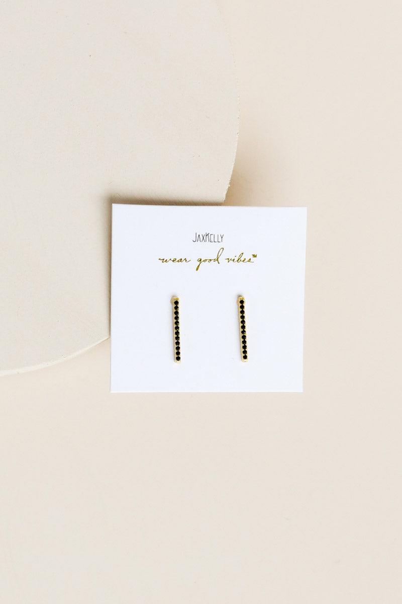 Pavé Ear Climber - Black