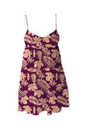 MAI Charlie Dress (Peach Oasis, Steel Blue)