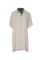 MAI Dylan Dress - Blue Oasis, Pearl Python