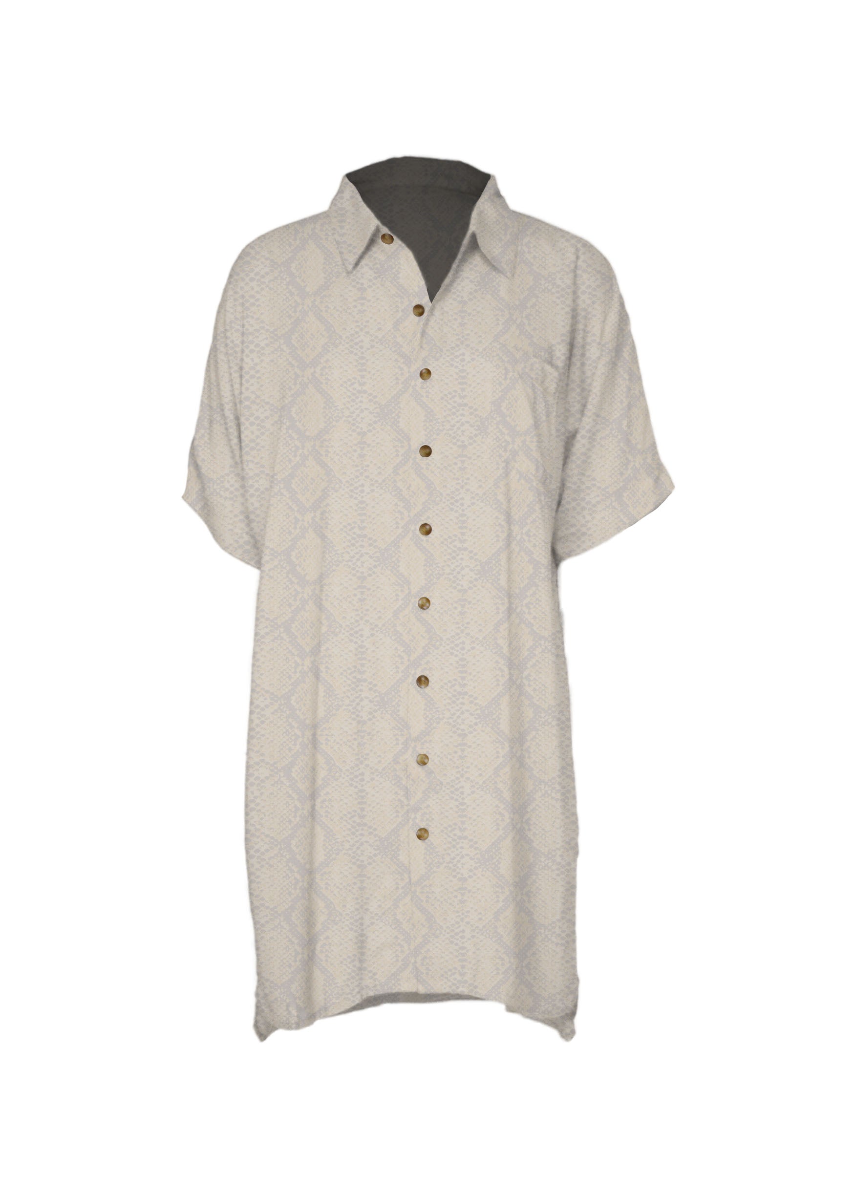 MAI Dylan Dress - Blue Oasis, Pearl Python