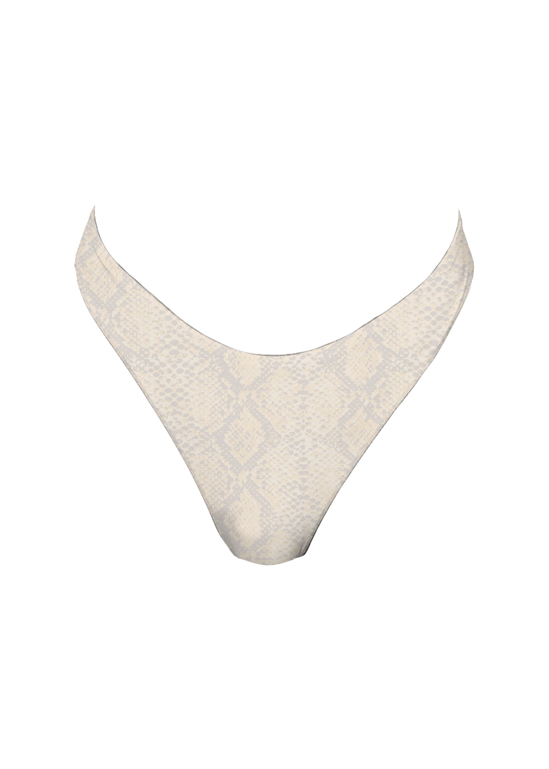 MAI High Hip Bottom - Ice Panther, Pearl Python
