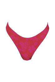 MAI High Hip Bottom - (Bluestone, Pink, Beet Red)
