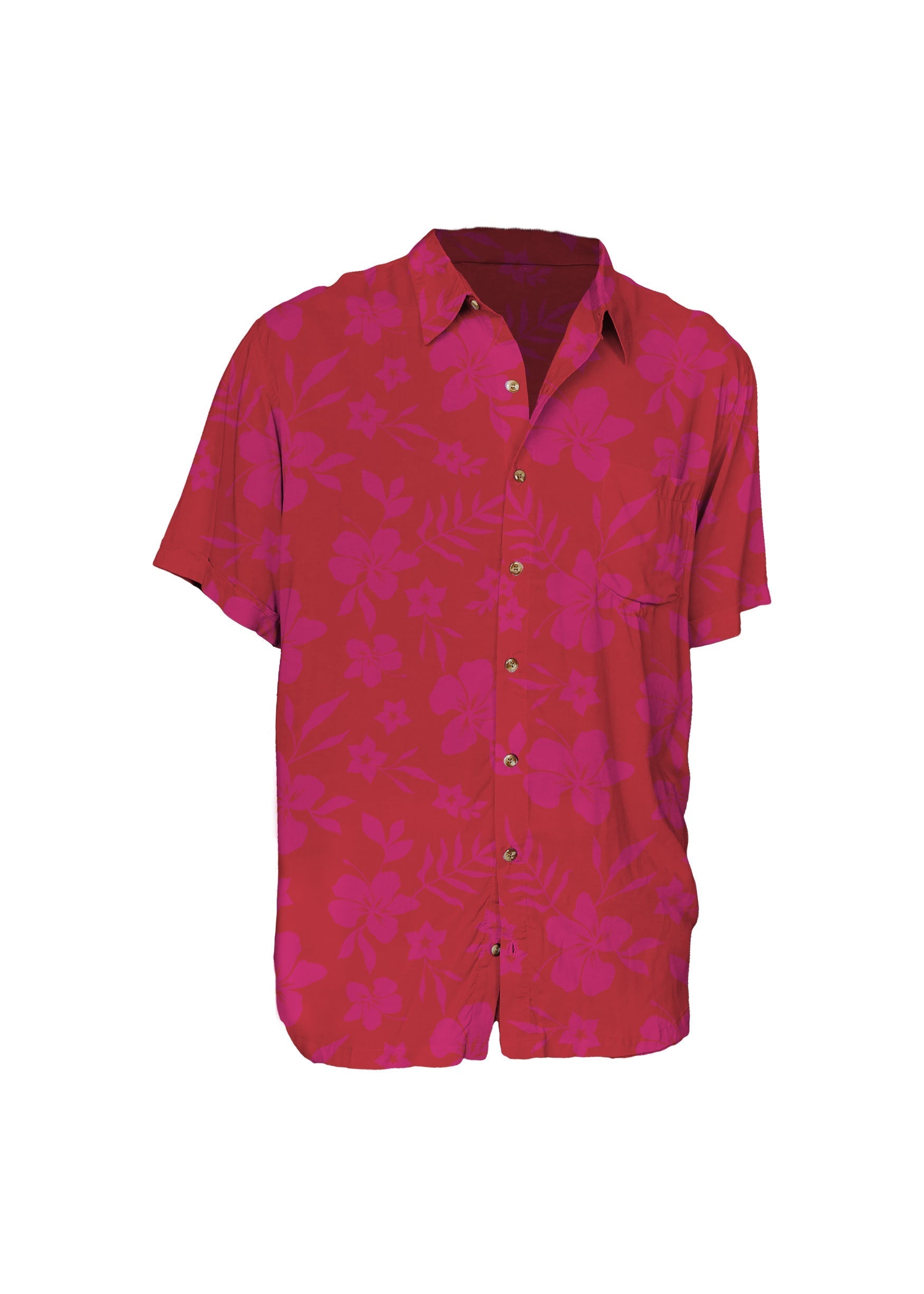 MAI Men's Louis Shirt (Bluestone Orchid, Pink Sundays)