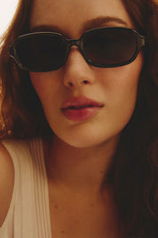 QUAY Could Never Sunglasses - Black Frame/Smoke Lens