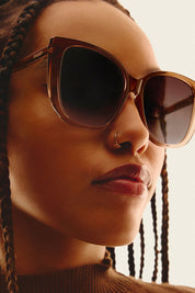 QUAY Ever After Sunglasses - Coffee Doe