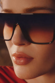 QUAY Nightfall Sunglasses - Black/Dusk