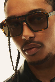 QUAY Soundcheck Sunglasses (Tort Yellow/Tan)