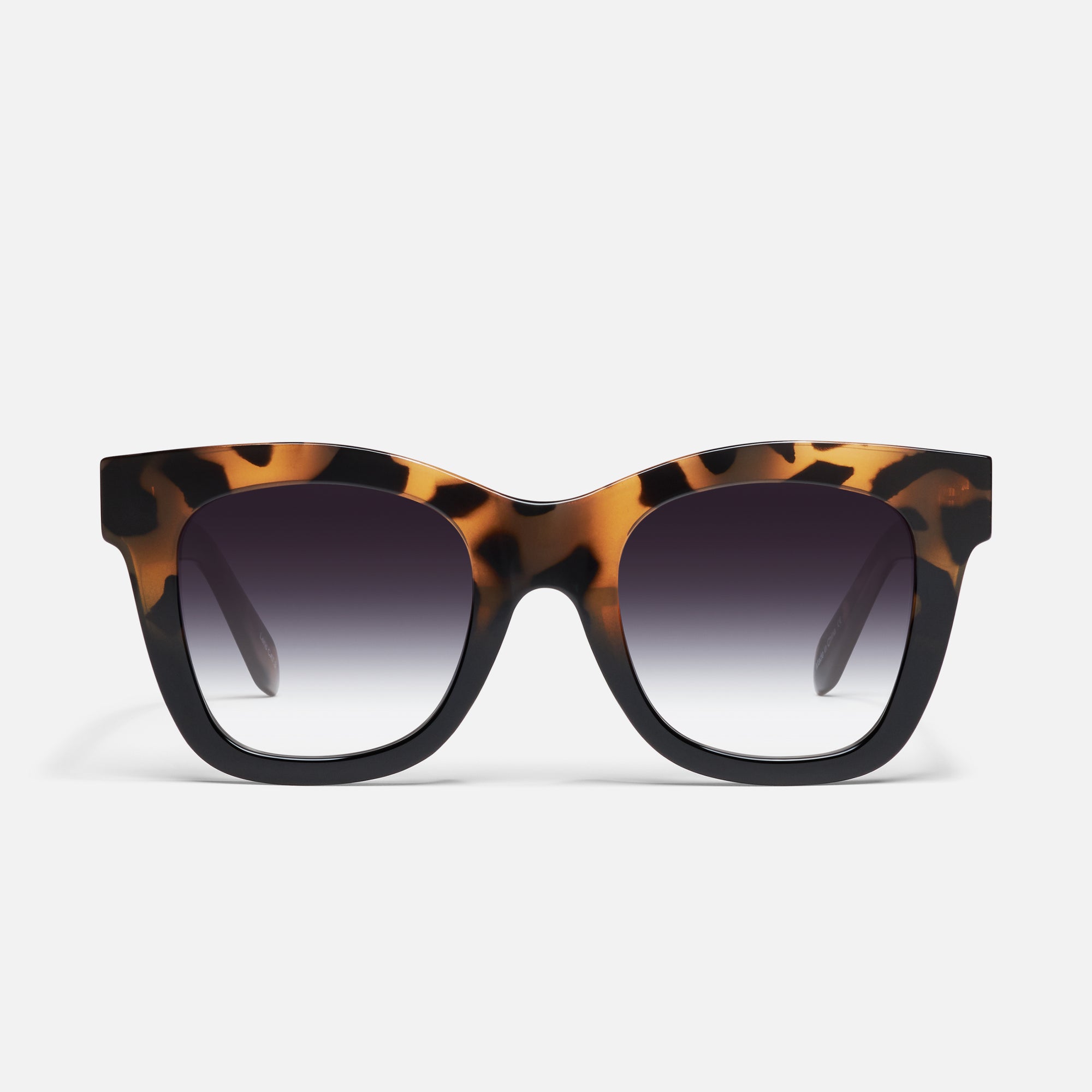 QUAY After Hours Sunglasses - Tort Blk / Blk Fade