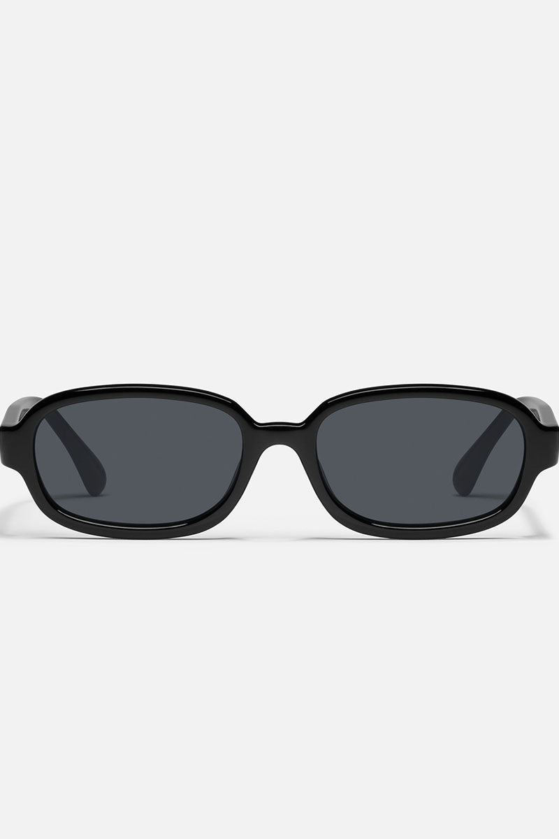 QUAY Could Never Sunglasses - Black Frame/Smoke Lens