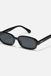 QUAY Could Never Sunglasses - Black Frame/Smoke Lens