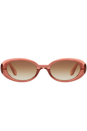 Felt Cute Sunglasses - Primrose Frame/Sepia Lens