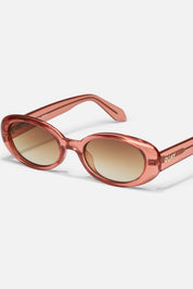 Felt Cute Sunglasses - Primrose Frame/Sepia Lens