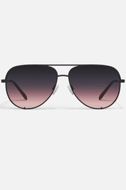 QUAY High Key XL Sunglasses - Blk/Blk Plum Pink