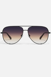 QUAY High Key XL Sunglasses - black/dusk poppy