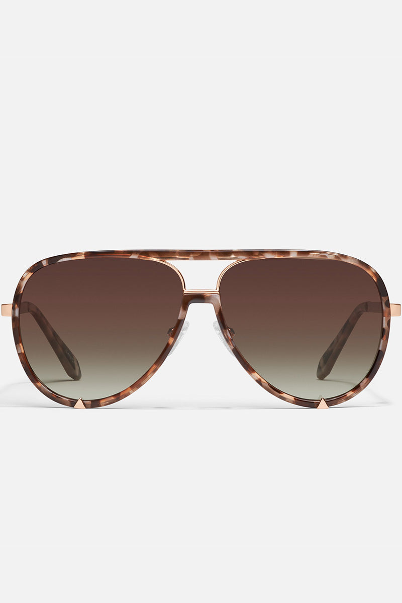 QUAY High Profile Sunglasses - Brown Tort
