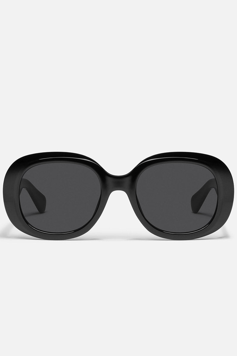 QUAY Impromptu Sunglasses - Black Frame/Smoke Lens
