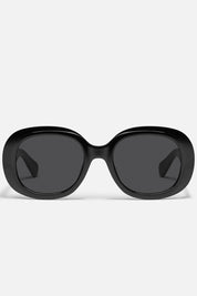 QUAY Impromptu Sunglasses - Black Frame/Smoke Lens