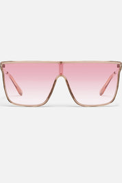 QUAY Nightfall Adorned Sunglasses - doe/light peony