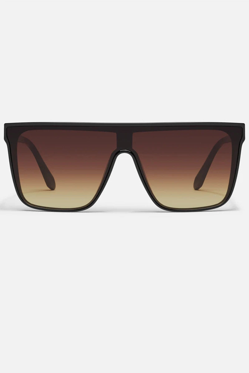 QUAY Nightfall - Black/Brown Yellow