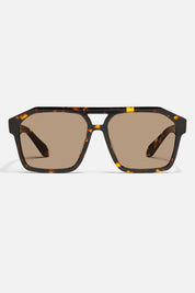 QUAY Soundcheck Sunglasses (Tort Yellow/Tan)