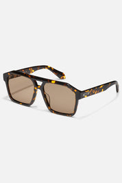QUAY Soundcheck Sunglasses (Tort Yellow/Tan)